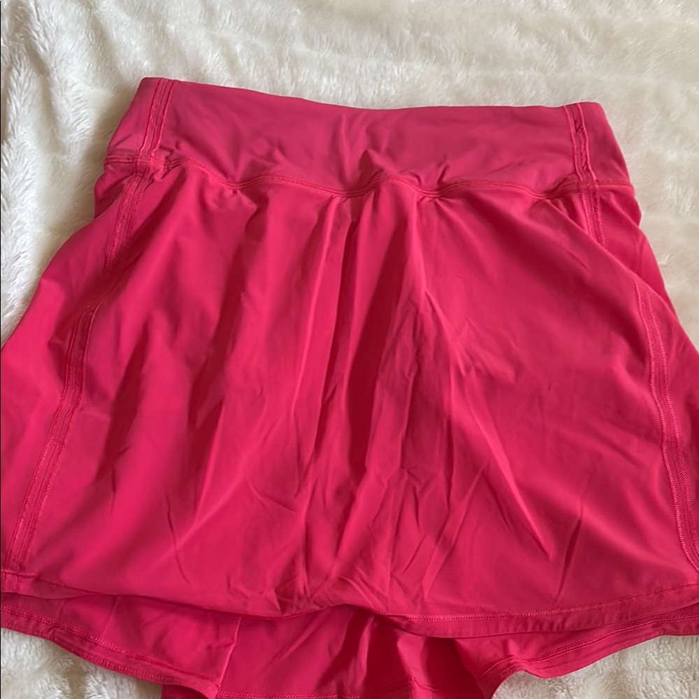 Lululemon Athletica Pink Tennis Skirt